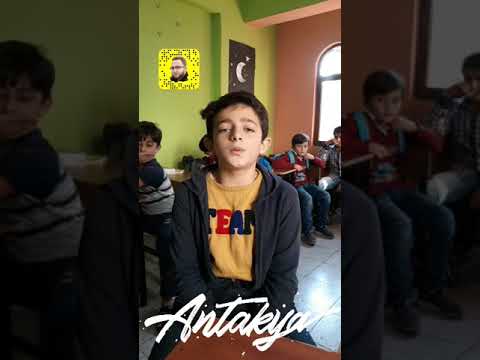 أنشودة رقت عيناي شوقا باللغة التركية لشبل من أشبال القرآن سوري في تركيا