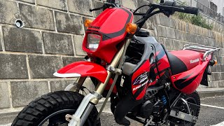 整備済　Kawasaki KSR80 B6 最終型❗️ MX080B ヤフオク　始動　走行動画