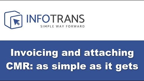 InfoTrans TMS - Invoicing
