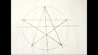 Compass Tips - Divide a circle into 5 even parts.