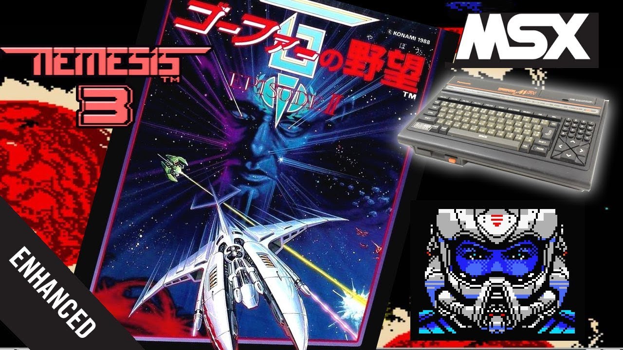 Nemesis 3 ENHANCED / Gofer no Yaboo ゴーファーの野望エピソードII (smooth scroll and more)