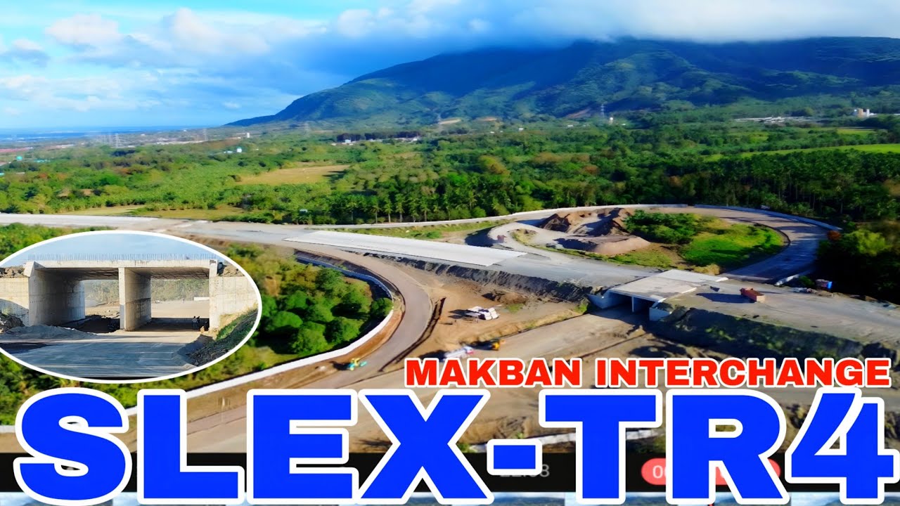 South Luzon Expressway Tr4 Package B. Makban Interchange Ang Lakina Ng Progress Ganito na Pala