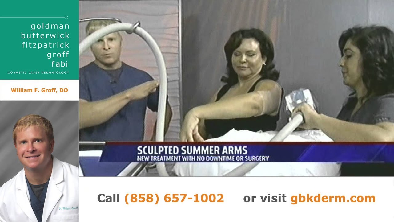 Banner for Sculpted Arms | CoolSculpting San Diego | Dr. William Groff
