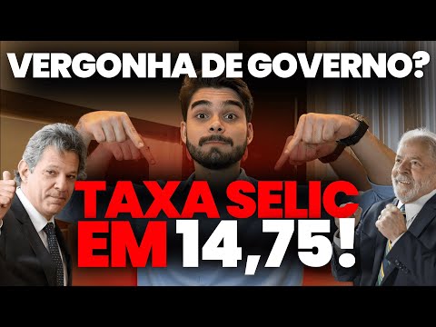 ALERTA VERMELHO! TAXA SELIC EM 14,75%!!!! PIOR GOVERNO DA HISTÓRIA???