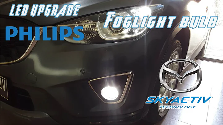 Mazda CX 5 2012 - 2014 Foglight LED Philips Ultinon Essential Gen2 H11 6500K