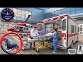 Real Ambulance City Rescue Simulator 3D: 911 US Emergency Ambulance Driving Games - Android Gameplay