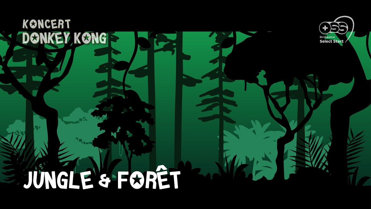 Donkey Kong - Jungle & Forêt - Live & Gameplay - (OSS) Orchestre Select Start
