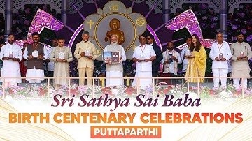 LIVE: PM Modi participates in birth centenary celebrations of Sri Sathya Sai Baba at Puttaparthi