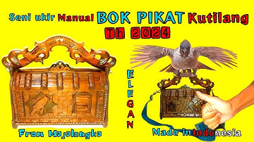 🔴 Review Bok Pikat KUTILANG Full Ukir motif Terbaru Dari Kota Majalengka ‼️‼️