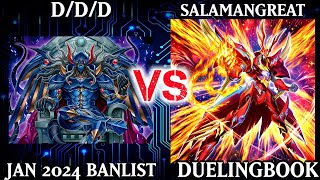 DDD vs Salamangreat | High Rated | Dueling Book