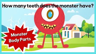 Fun ESL Body Parts with Monsters