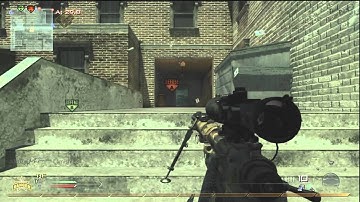 Mw2 : Internvention Nuke on Skidrow (Gameplay/Commentary)