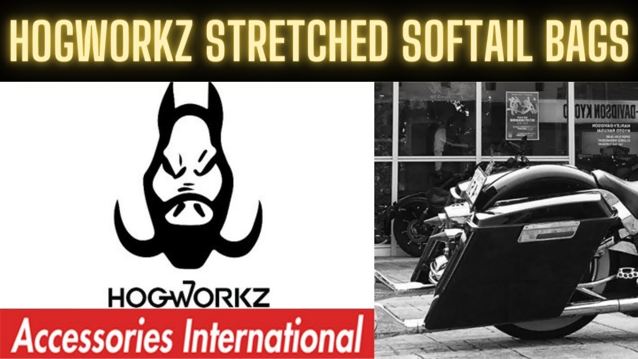 Hogworkz Stretched Saddlebag Conversion Kit for Harley Softail 2018+ | Product Overview
