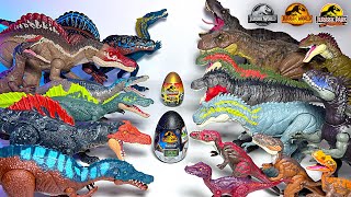 ALL NEW 2023 SPINOSAURIDS VS TYRANNOSAURIDS! Jurassic World Dinosaurs Collection Battle