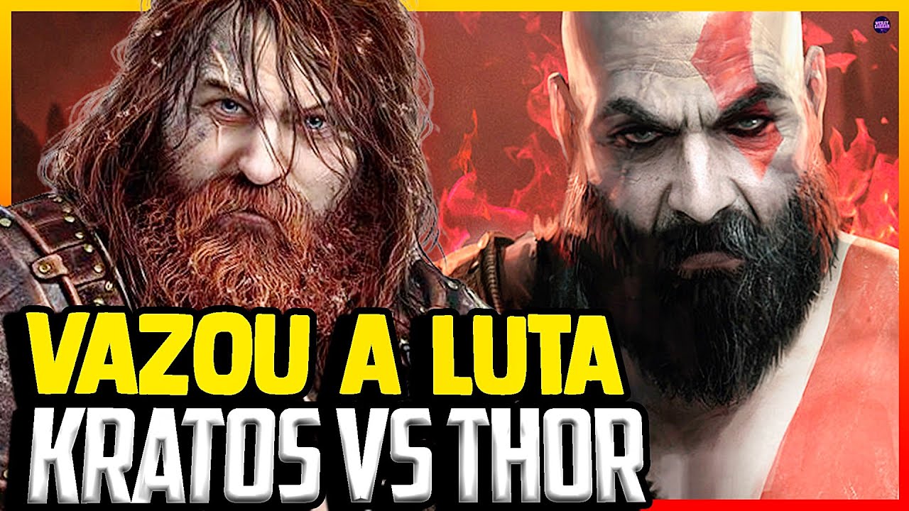 God Of War RAGNAROK VAZOU !!! BOSS FIGHT COMPLETA, LUTA Contra O