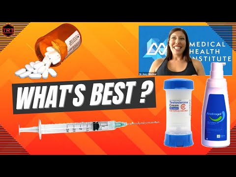 Topical Testosterone Gel vs Cream vs Injections vs Sublingual