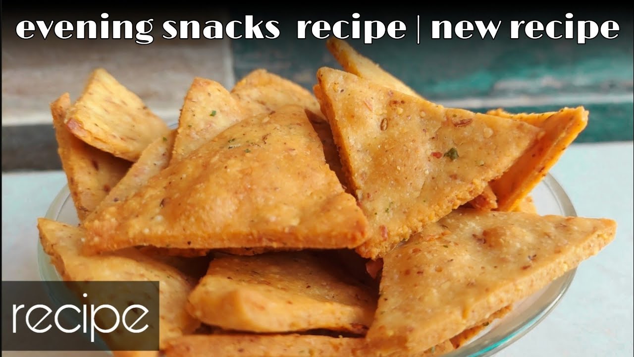 Crispy Snacks recipe | 15 days Storable snacks | Evening snacks recipe ...