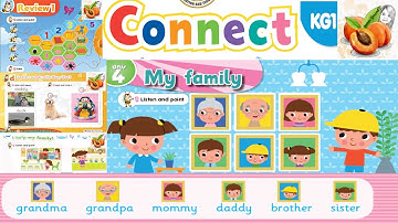 CONNECT KG1 Unit 4 My Family Teacher