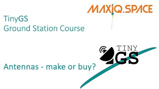 TinyGS Antenna - make or buy