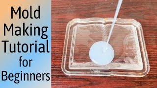 DIY Silicone Mold For Resin Art - Mold Making Tutorial For Beginners