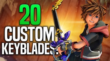 Kingdom Hearts 3 - 20 Incredible Custom Keyblade Mods