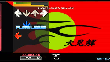 [DDR EDIT] 大見解 / DES-ROW feat. TSUBOI for ALPHA (Lv. 16)
