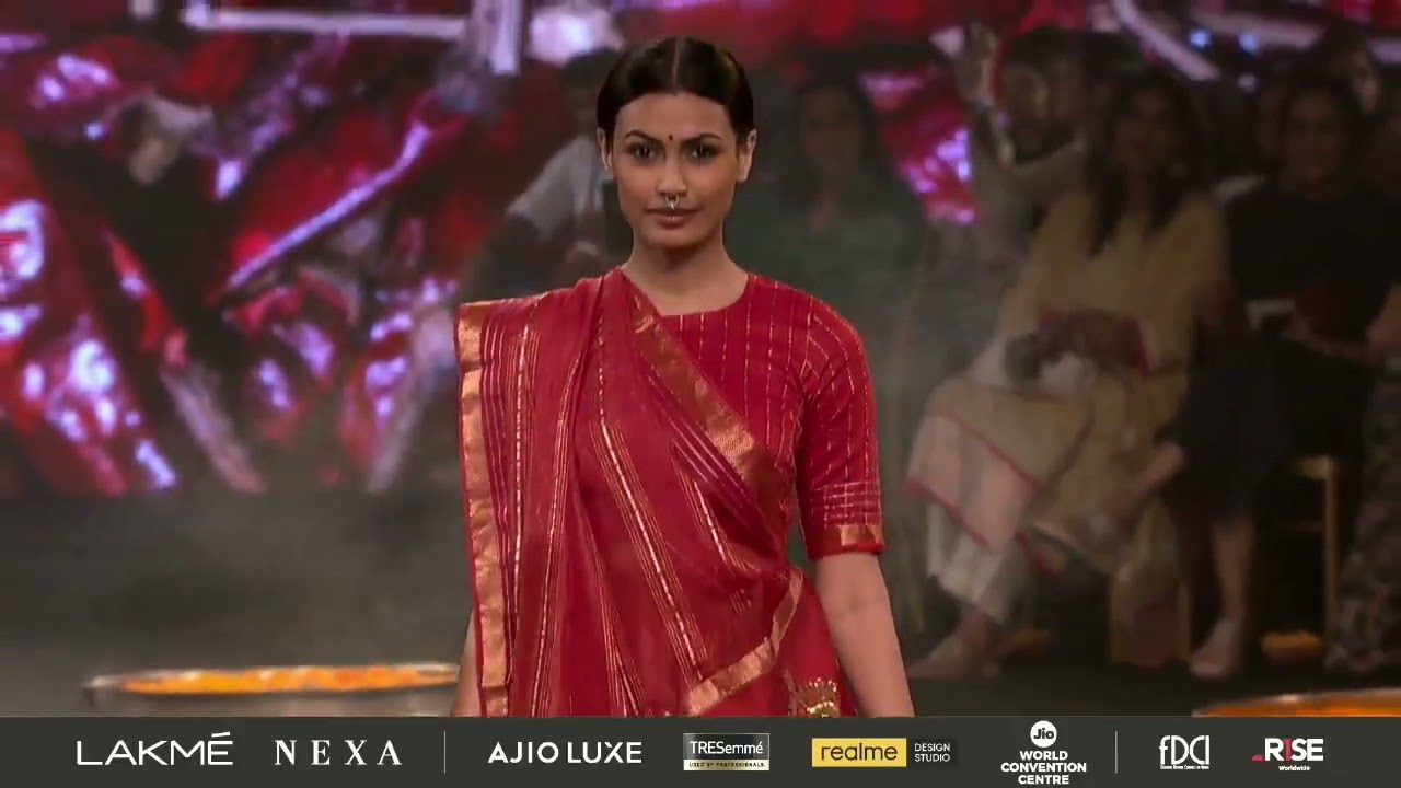 Gaurang at Lakmé Fashion Week in partnership with FDCI.