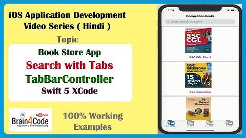 How to Search Data with Tabs of Tab Bar Controller in Swift iOS App| Hindi | UISearchController