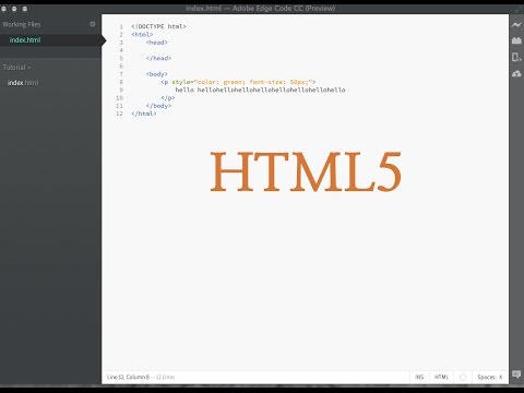 מתכנתים HTML5  - מה זה HTML?