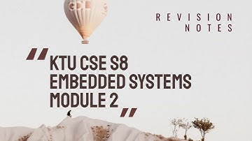 Hardware-Software Co-Design and Program Modelling || Embedded Systems || Module 2 ||  S8 CSE KTU
