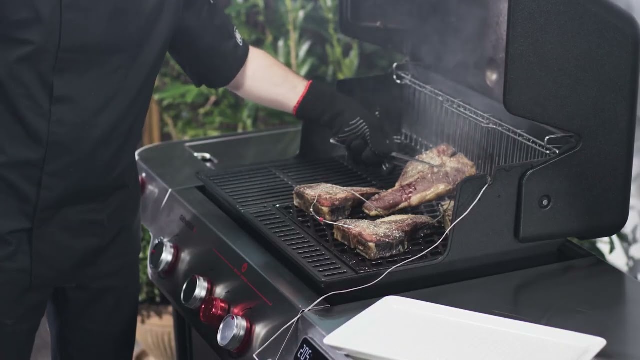 T-Bone steak sauce Weber grillinspiration - YouTube