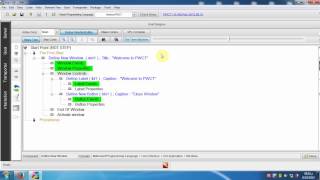 Play Programs as Movie using PWCT