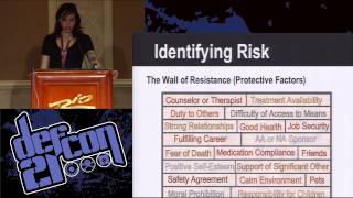Defcon 21 - Suicide Risk Assessment and Intervention Tactics
