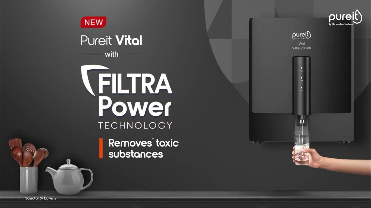 Pureit Vital Borewell Water Purifier ⚡ Filtra Power Water Filter ⚡