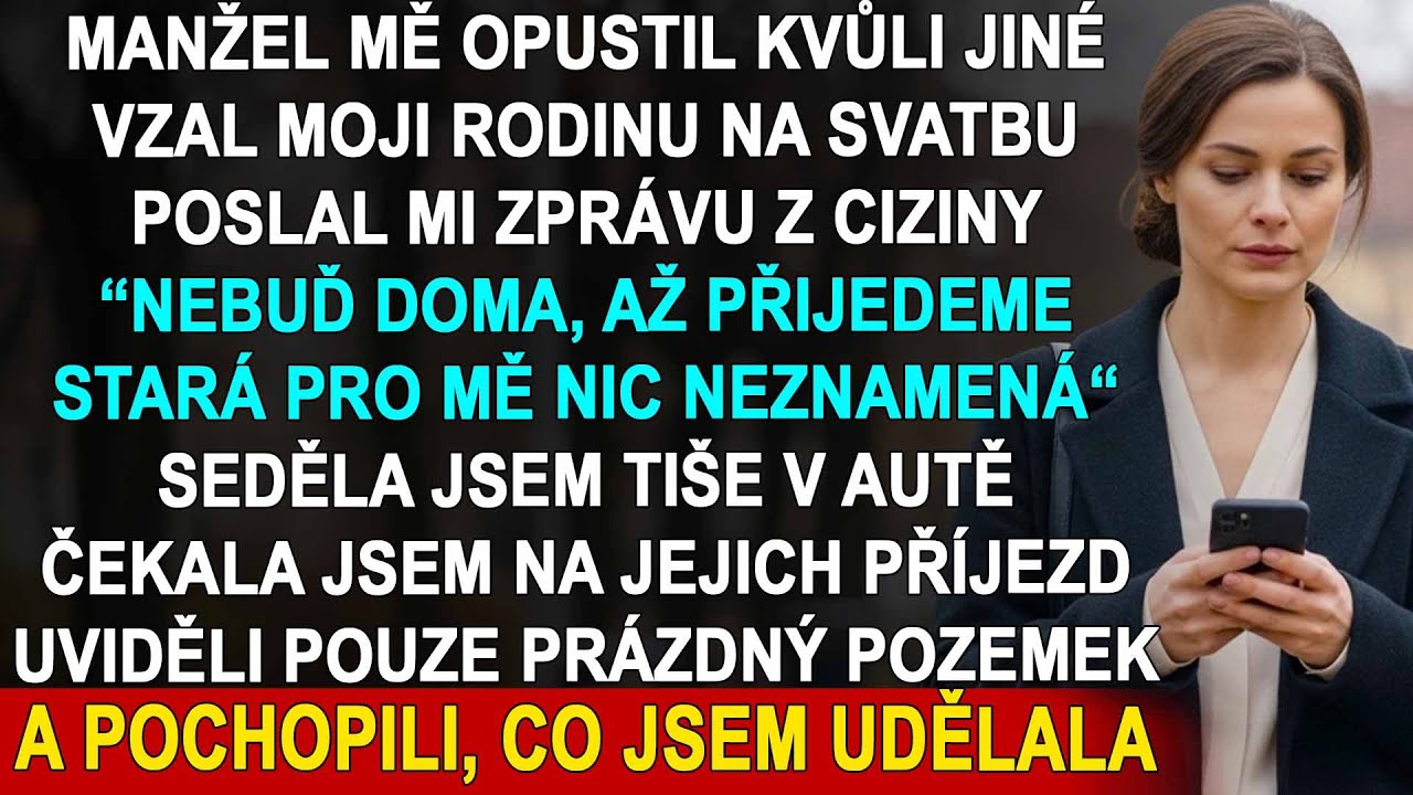 Ve chvíli, kdy přijeli z letiště, byl dům prázdný a pravda už neměla kam utéct