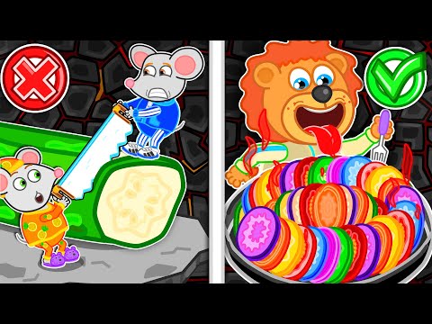 Lion Family Русский - Рататуй - Мультик для детей