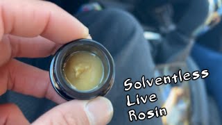 The Best Live Rosin I’ve Ever Had