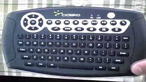 CrunchGear - Cideko Air Keyboard Video Streaming System