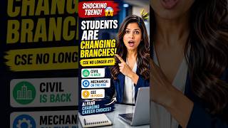 Students Are Leaving CSE? AI Is Changing Engineering Choices! 😳
