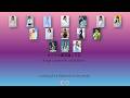 Nogizaka46xSakurazaka46xHinatazaka46 (乃木坂46×櫻坂46×日向坂46) - Audition Kan Rom Eng Color Coded Lyrics
