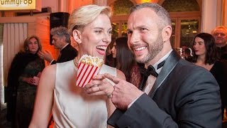 Scarlett Johansson and husband Romain Dauriac launch popcorn shop Yummy Pop in France