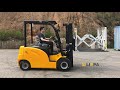 Forklift with Push Pulls