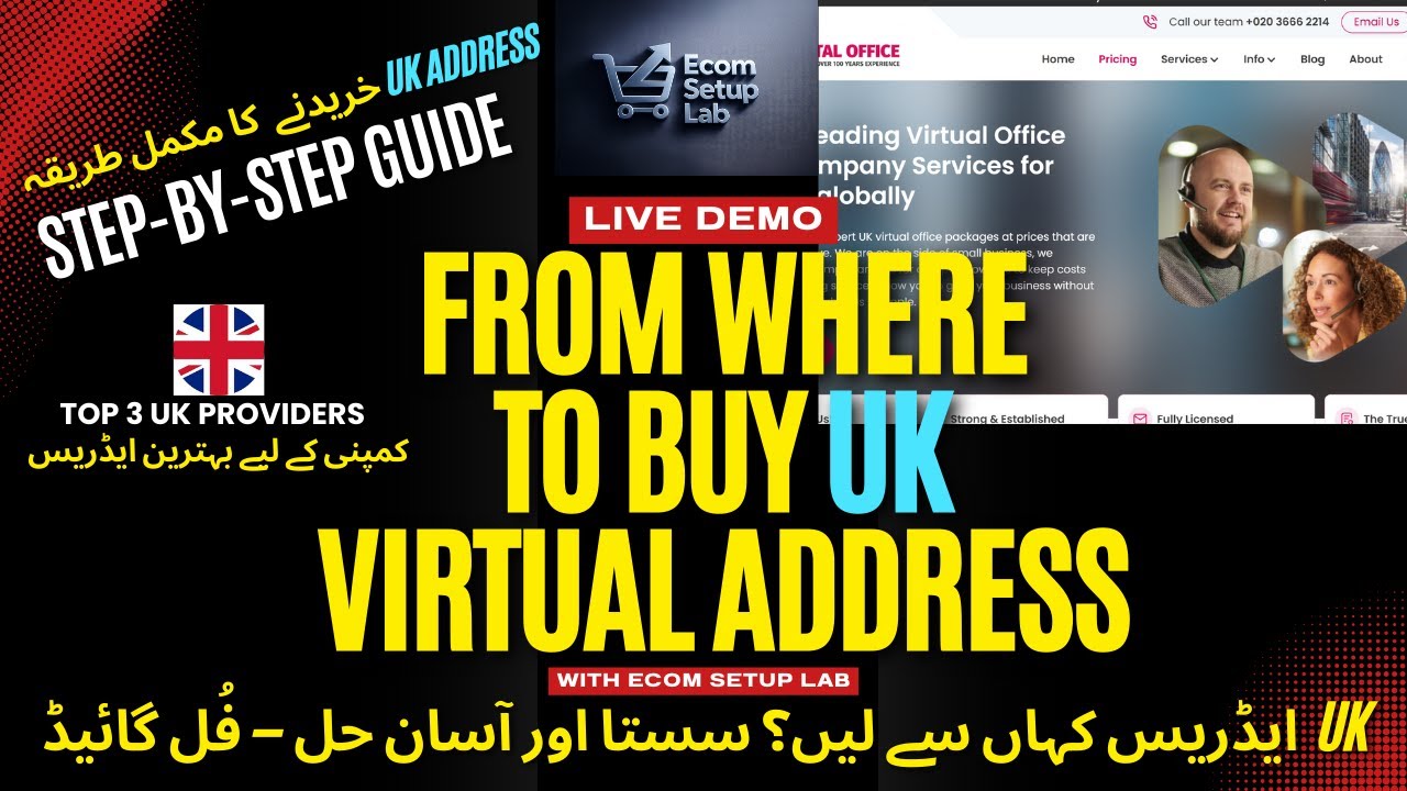 Best UK Virtual Address Providers 2026 | UK LTD Setup from Pakistan