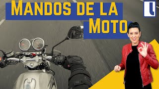 Los mandos de la moto 🏍