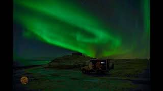 Aurora borealis over Lofoten Archipelago, 18.01.2021