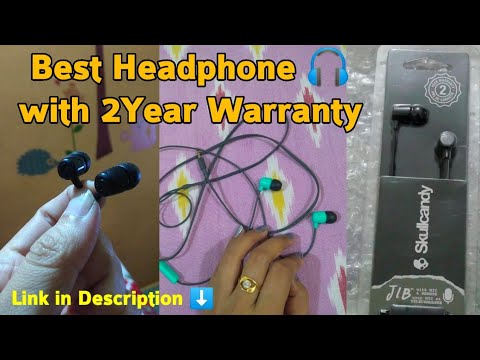 Skullcandy Jib Wired in-Earphone with Mic (S2DUYK-343) | Skullcandy Earphone | Best wired Earphone