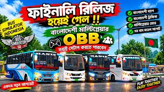 Finally Released! New Bangladeshi Multiplayer OBB For Bus Simulator Indonesia | BUSSID BD OBB Setup