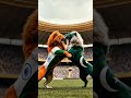 Pakistan Lion vs India lion#viral #forupage #cartoon #treanding #cartoon