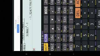 Newton's Method 4 Trig Function