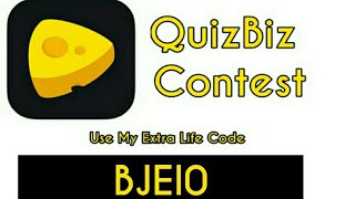 Play Cheez QuizBiz Contest Use Code BJEI0 for Extra Chances screenshot 5